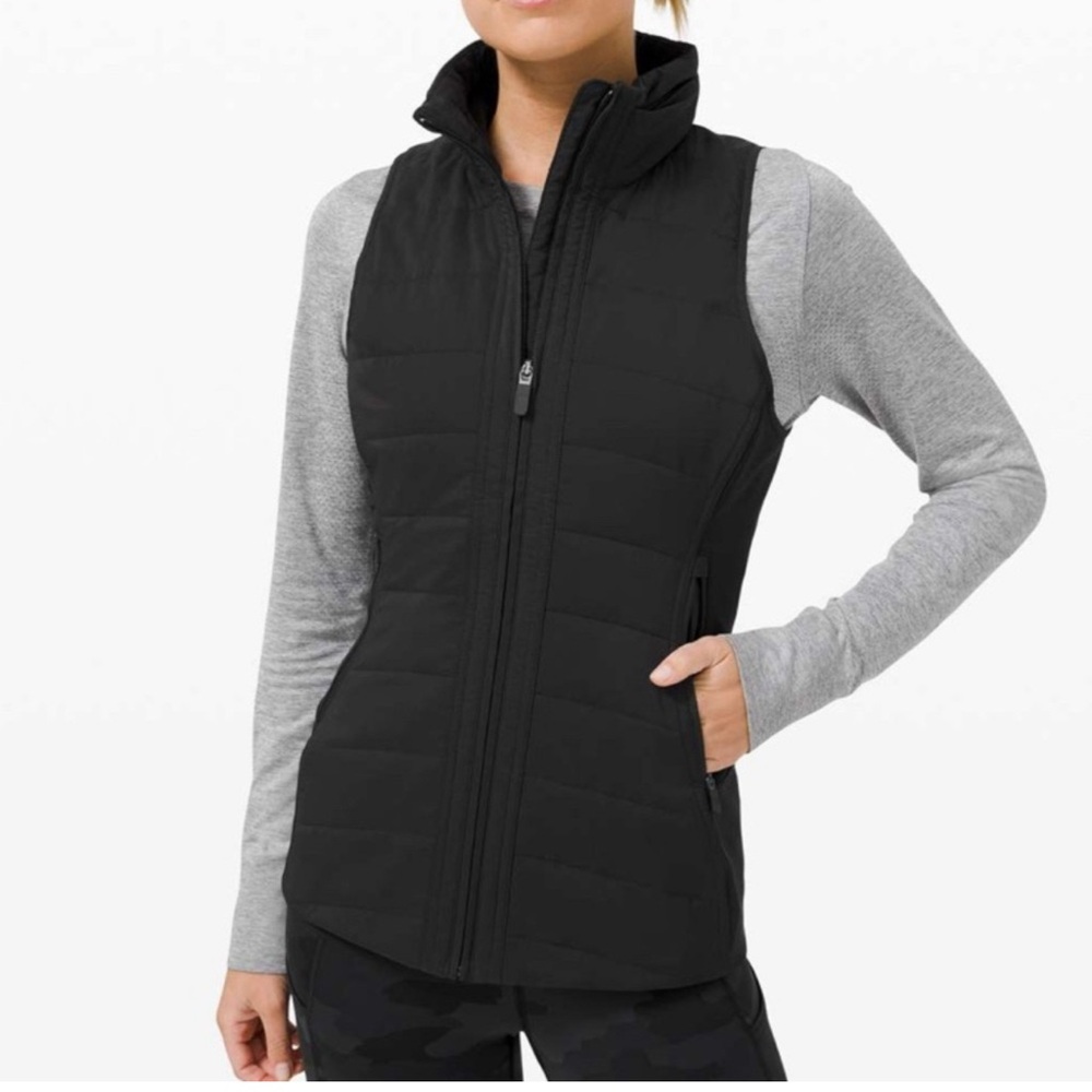 Lululemon another mile vest sz10